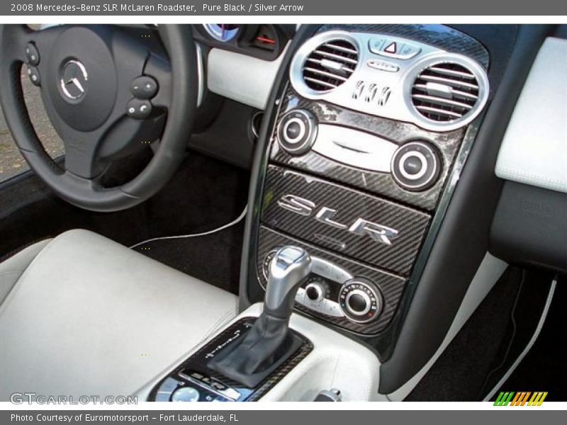 Controls of 2008 SLR McLaren Roadster