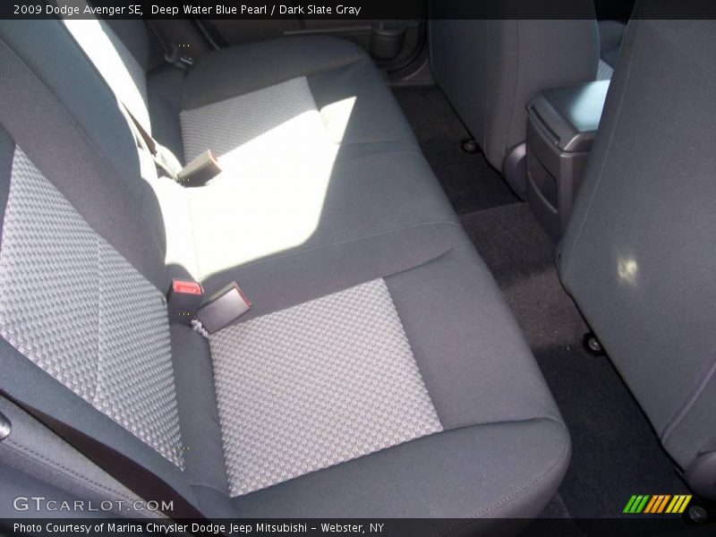 Deep Water Blue Pearl / Dark Slate Gray 2009 Dodge Avenger SE