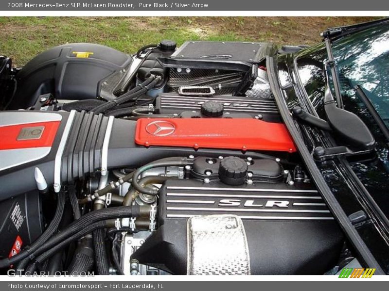  2008 SLR McLaren Roadster Engine - 5.5 Liter AMG Supercharged SOHC 24V V8