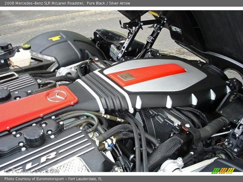  2008 SLR McLaren Roadster Engine - 5.5 Liter AMG Supercharged SOHC 24V V8