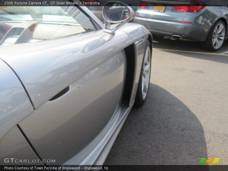 GT Silver Metallic / Terracotta 2005 Porsche Carrera GT