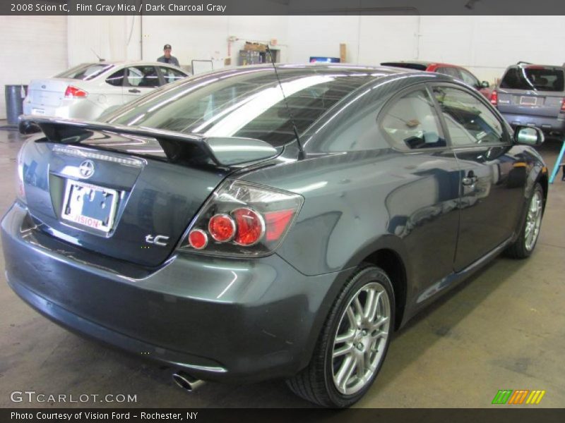 Flint Gray Mica / Dark Charcoal Gray 2008 Scion tC