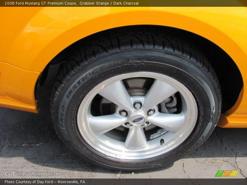 Grabber Orange / Dark Charcoal 2008 Ford Mustang GT Premium Coupe