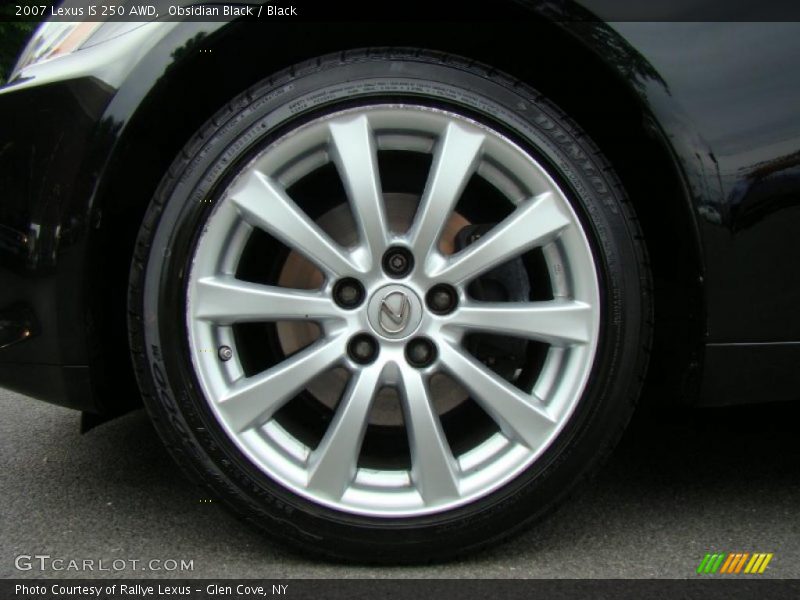 Obsidian Black / Black 2007 Lexus IS 250 AWD