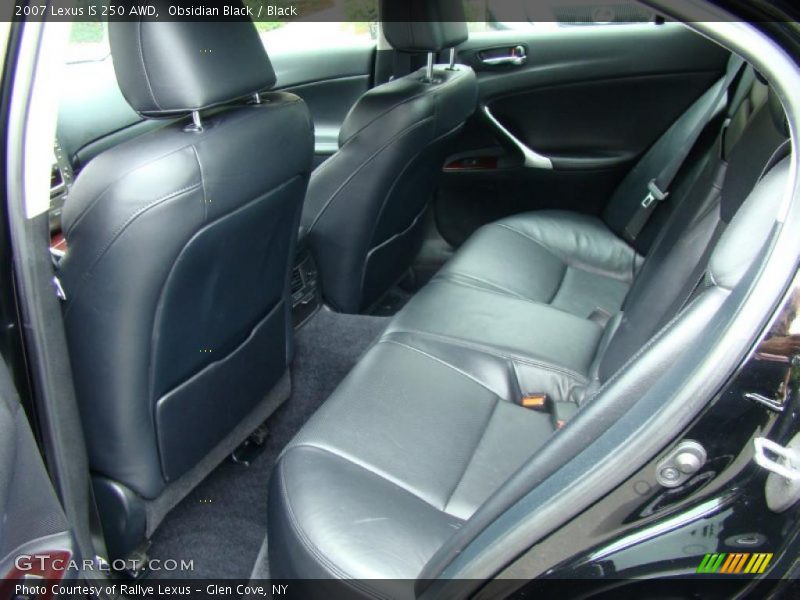 Obsidian Black / Black 2007 Lexus IS 250 AWD