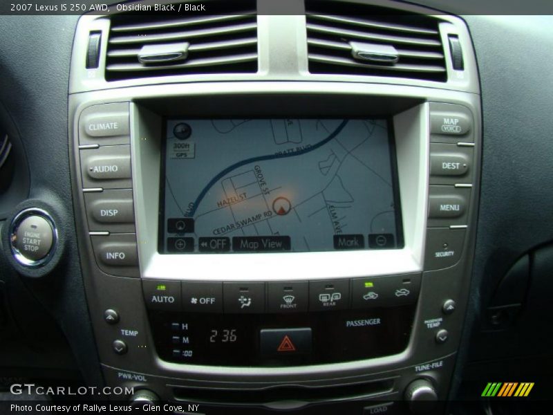 Obsidian Black / Black 2007 Lexus IS 250 AWD