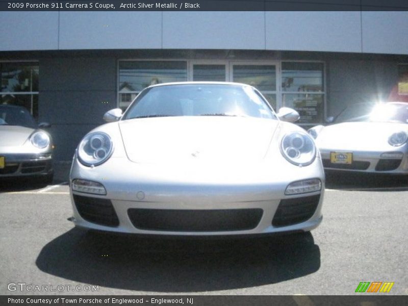 Arctic Silver Metallic / Black 2009 Porsche 911 Carrera S Coupe