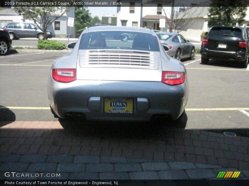 Arctic Silver Metallic / Black 2009 Porsche 911 Carrera S Coupe
