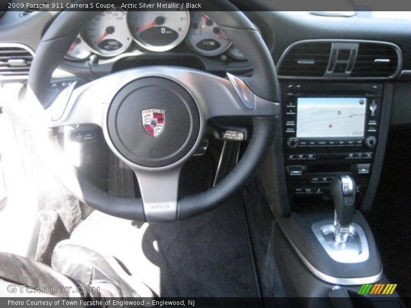Arctic Silver Metallic / Black 2009 Porsche 911 Carrera S Coupe