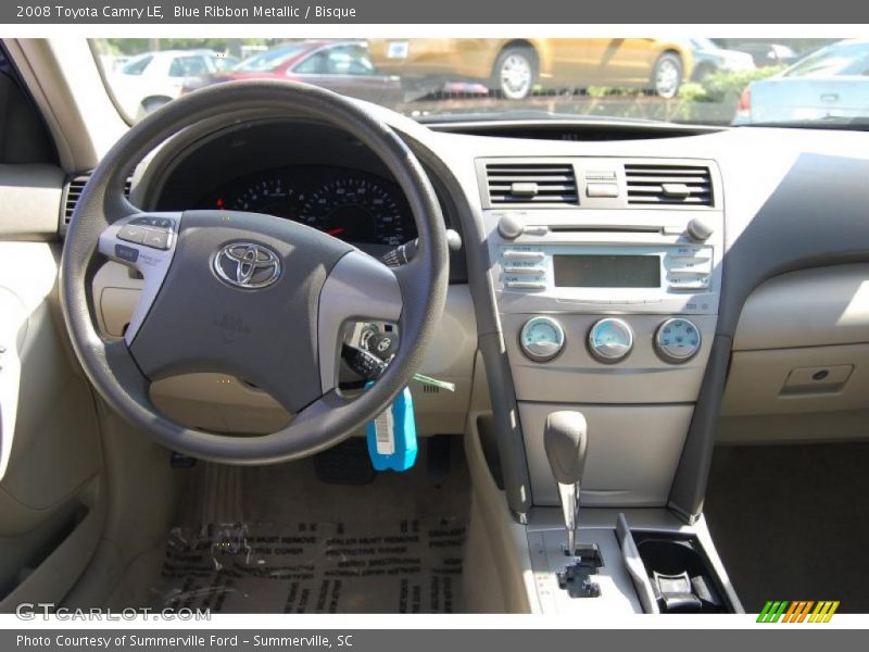 Blue Ribbon Metallic / Bisque 2008 Toyota Camry LE