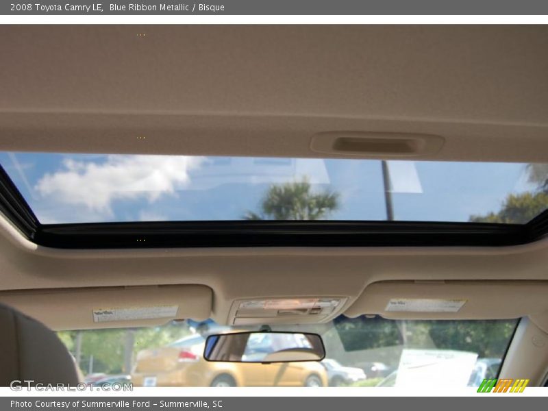 Blue Ribbon Metallic / Bisque 2008 Toyota Camry LE