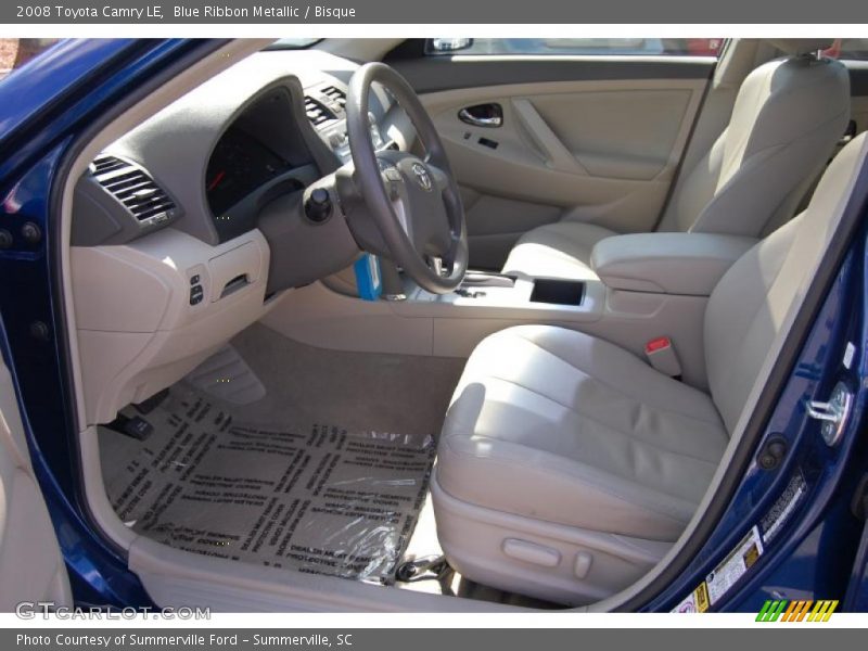 Blue Ribbon Metallic / Bisque 2008 Toyota Camry LE
