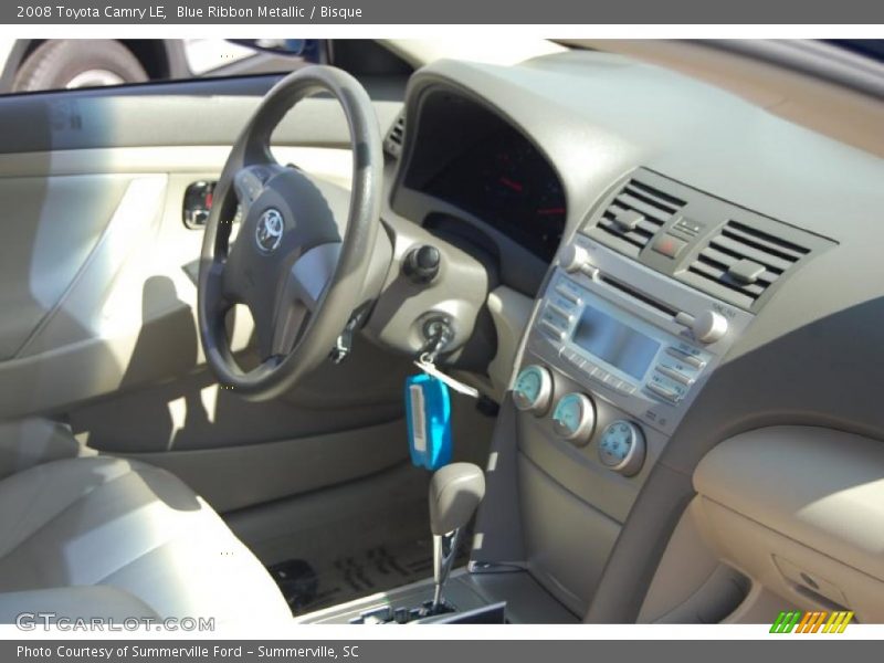 Blue Ribbon Metallic / Bisque 2008 Toyota Camry LE