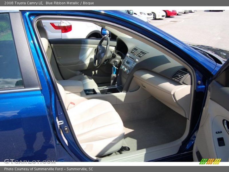 Blue Ribbon Metallic / Bisque 2008 Toyota Camry LE