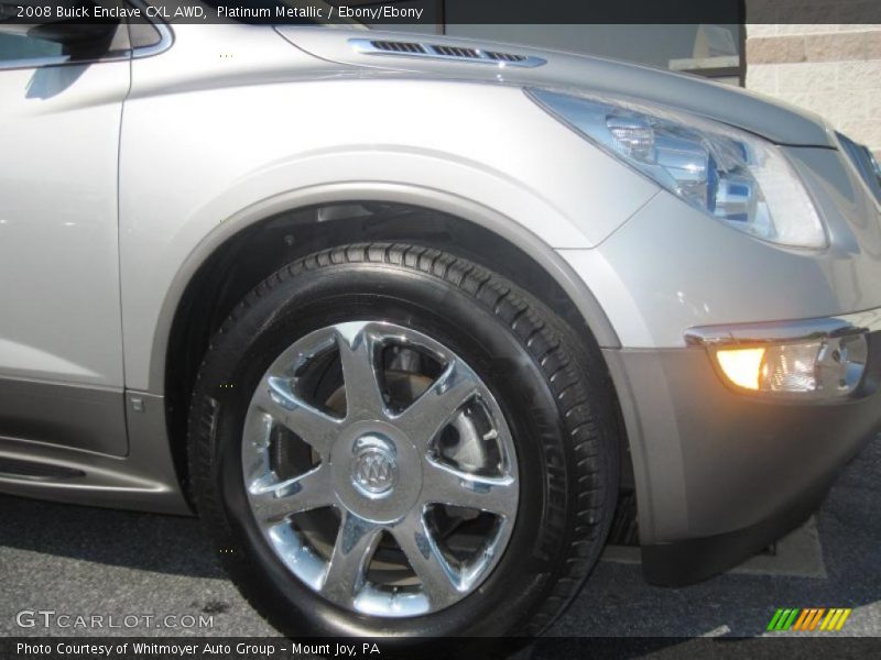 Platinum Metallic / Ebony/Ebony 2008 Buick Enclave CXL AWD