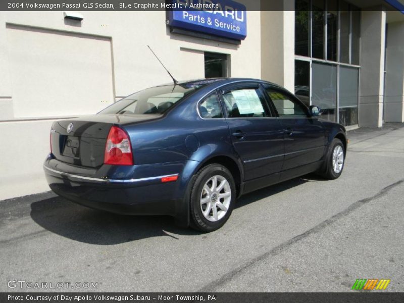 Blue Graphite Metallic / Anthracite 2004 Volkswagen Passat GLS Sedan