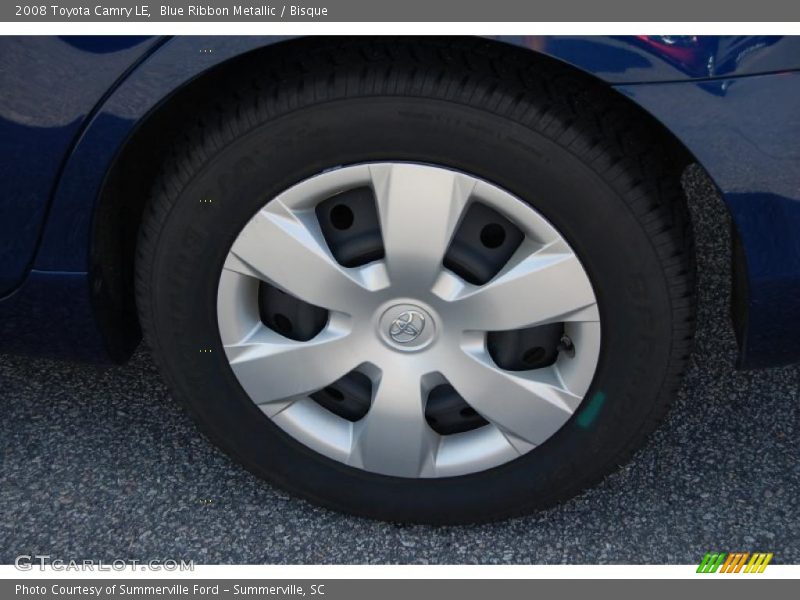 Blue Ribbon Metallic / Bisque 2008 Toyota Camry LE
