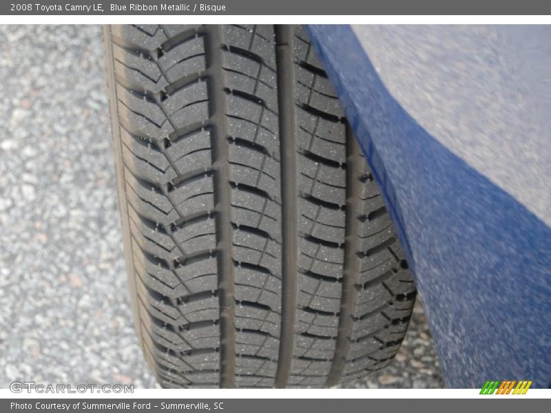 Blue Ribbon Metallic / Bisque 2008 Toyota Camry LE