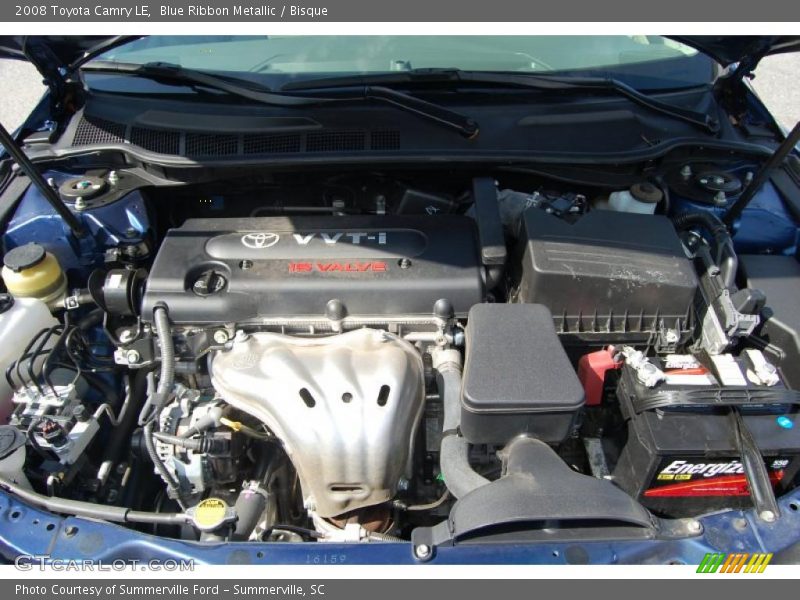 Blue Ribbon Metallic / Bisque 2008 Toyota Camry LE