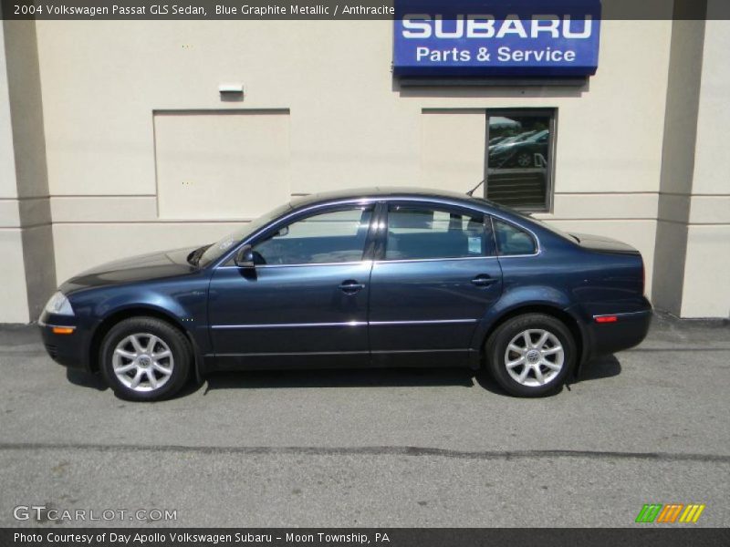 Blue Graphite Metallic / Anthracite 2004 Volkswagen Passat GLS Sedan