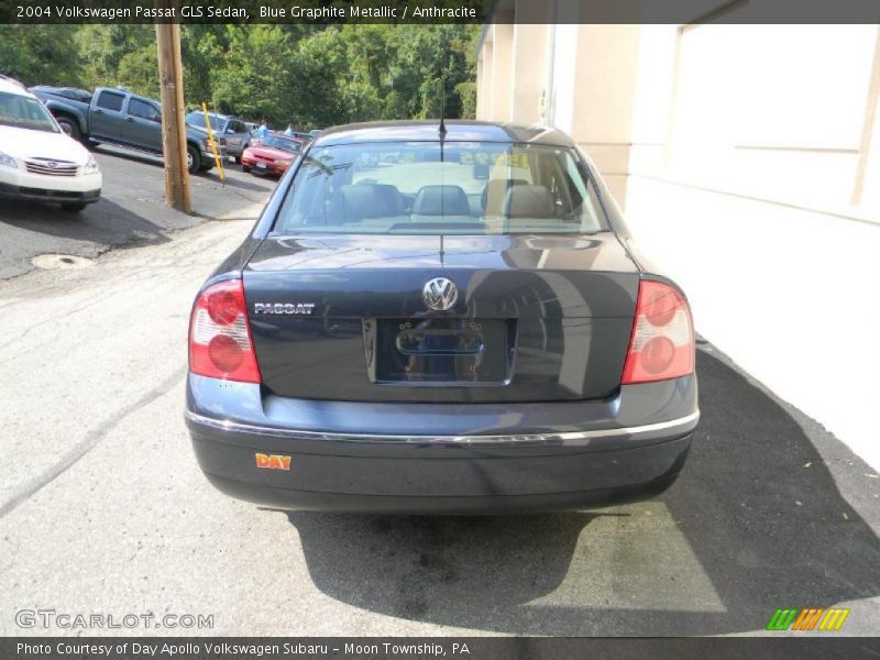 Blue Graphite Metallic / Anthracite 2004 Volkswagen Passat GLS Sedan