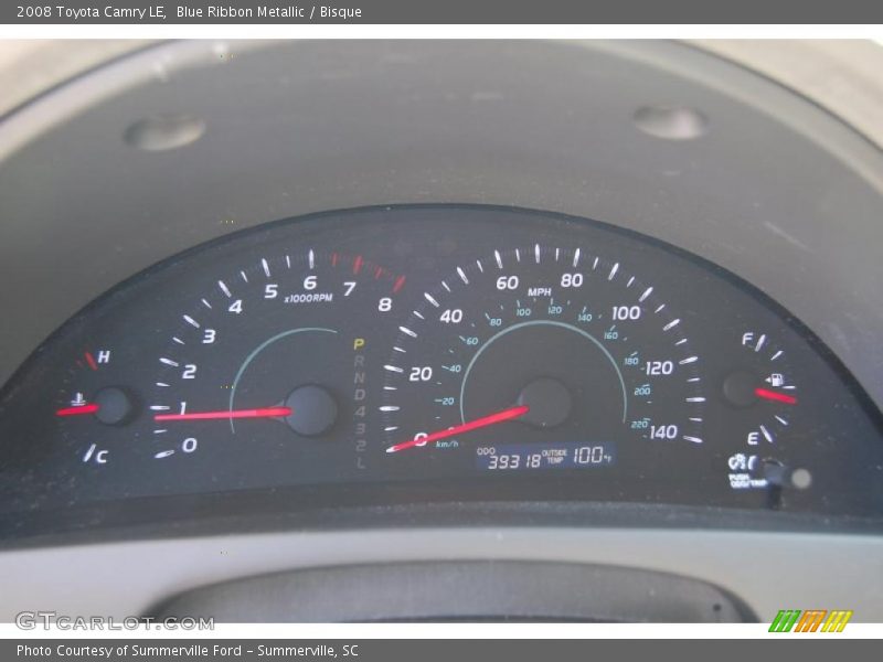 Blue Ribbon Metallic / Bisque 2008 Toyota Camry LE