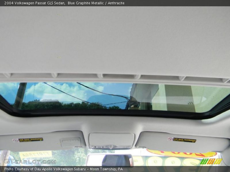 Blue Graphite Metallic / Anthracite 2004 Volkswagen Passat GLS Sedan