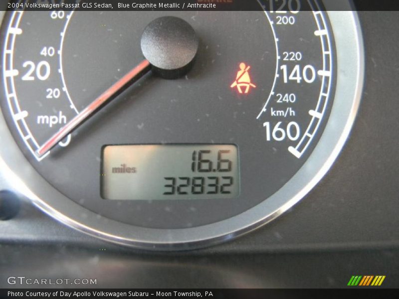 Blue Graphite Metallic / Anthracite 2004 Volkswagen Passat GLS Sedan