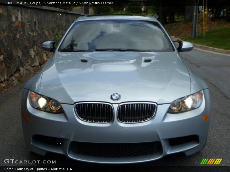 Silverstone Metallic / Silver Novillo Leather 2008 BMW M3 Coupe
