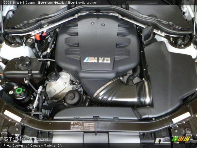 Silverstone Metallic / Silver Novillo Leather 2008 BMW M3 Coupe
