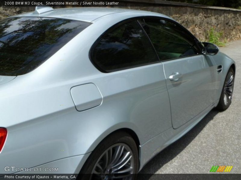 Silverstone Metallic / Silver Novillo Leather 2008 BMW M3 Coupe