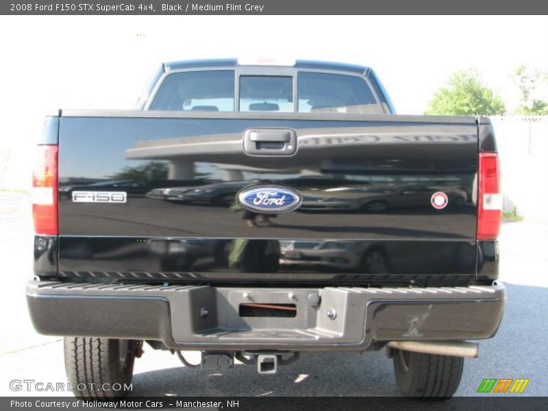 Black / Medium Flint Grey 2008 Ford F150 STX SuperCab 4x4