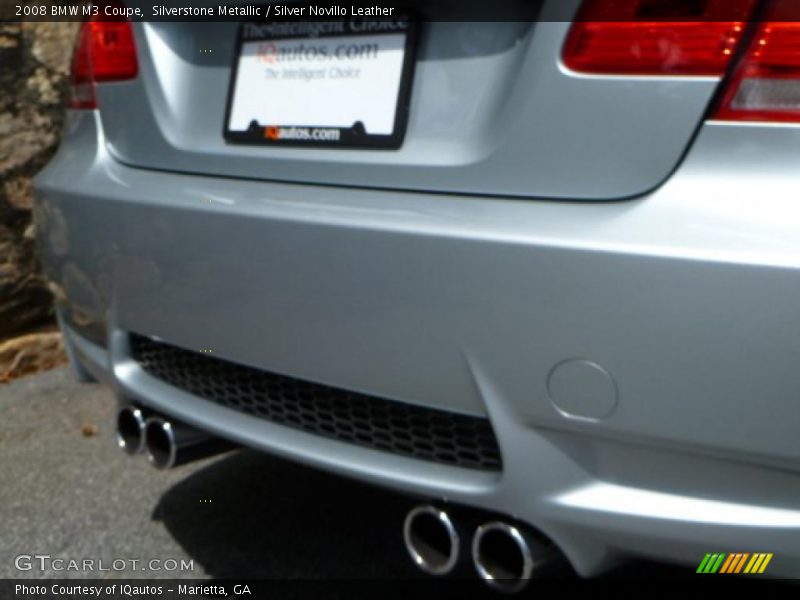 Silverstone Metallic / Silver Novillo Leather 2008 BMW M3 Coupe