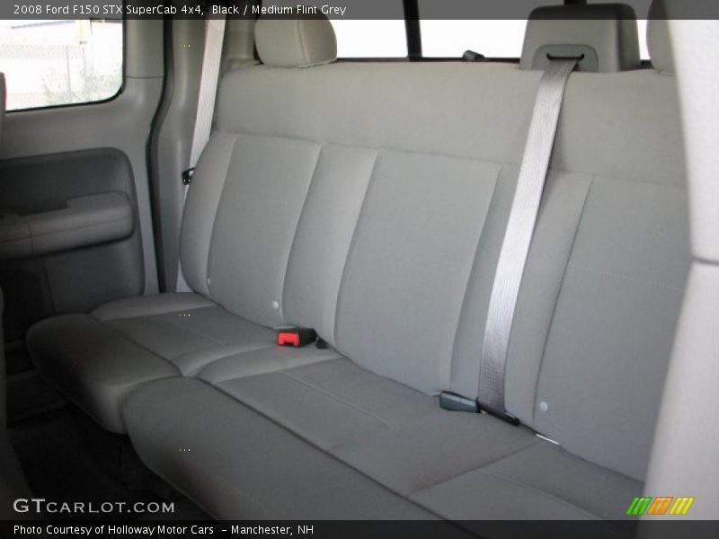 Black / Medium Flint Grey 2008 Ford F150 STX SuperCab 4x4