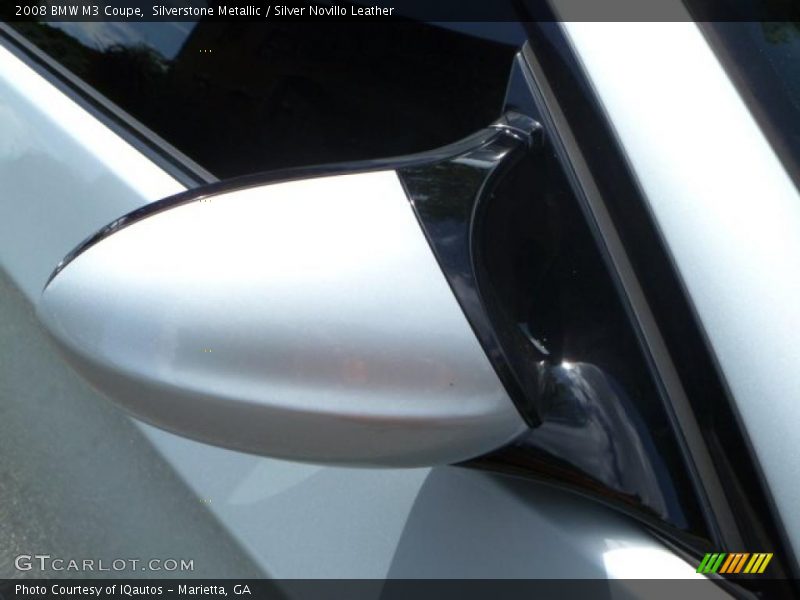 Silverstone Metallic / Silver Novillo Leather 2008 BMW M3 Coupe