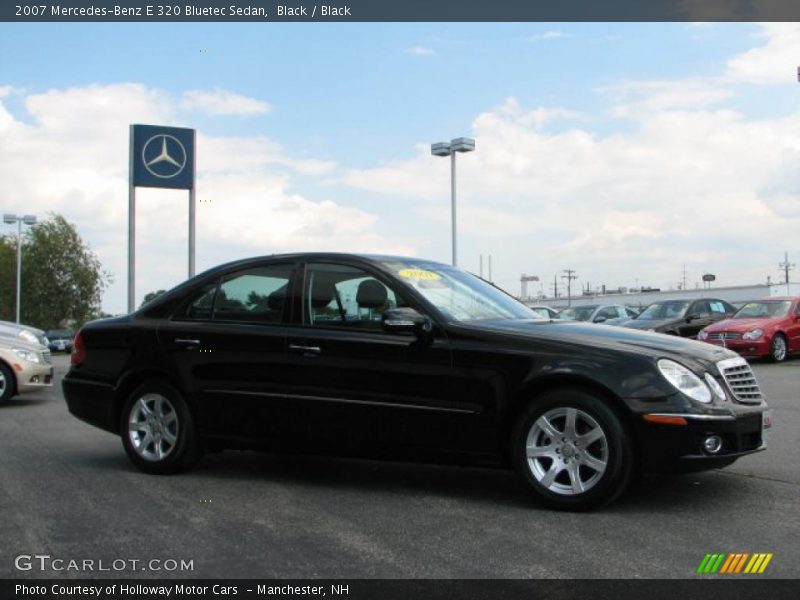 Black / Black 2007 Mercedes-Benz E 320 Bluetec Sedan