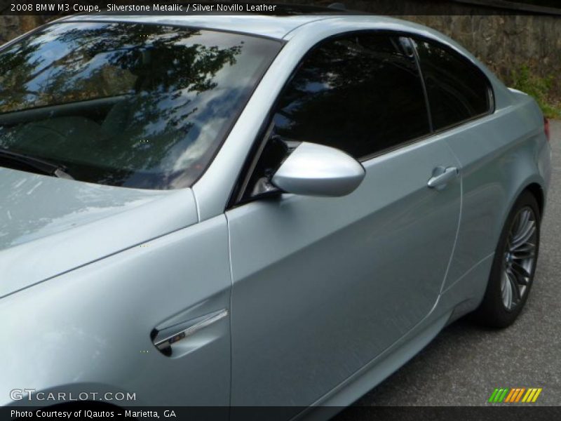 Silverstone Metallic / Silver Novillo Leather 2008 BMW M3 Coupe