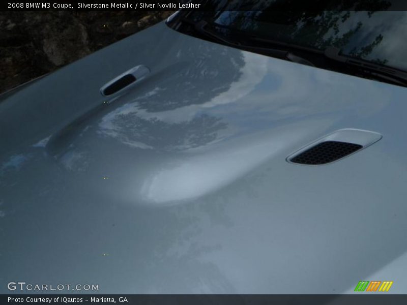 Silverstone Metallic / Silver Novillo Leather 2008 BMW M3 Coupe