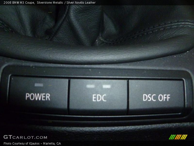 Silverstone Metallic / Silver Novillo Leather 2008 BMW M3 Coupe