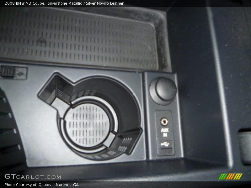 Silverstone Metallic / Silver Novillo Leather 2008 BMW M3 Coupe