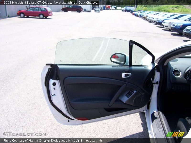 Northstar White / Dark Charcoal 2008 Mitsubishi Eclipse GT Coupe