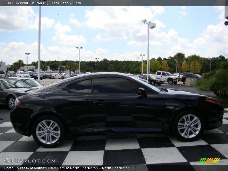 Black Pearl / Black 2007 Hyundai Tiburon GS