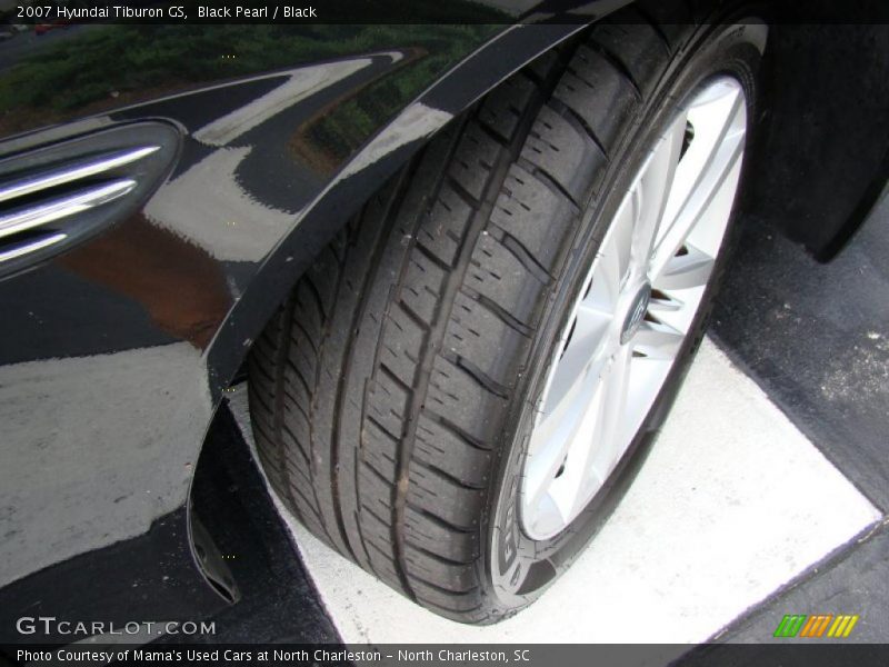 Black Pearl / Black 2007 Hyundai Tiburon GS