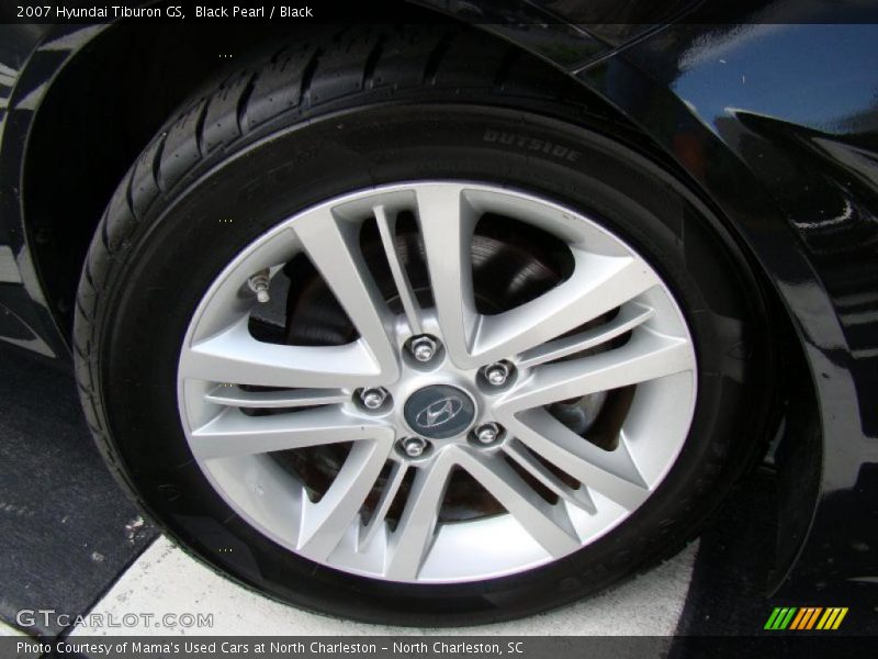 Black Pearl / Black 2007 Hyundai Tiburon GS