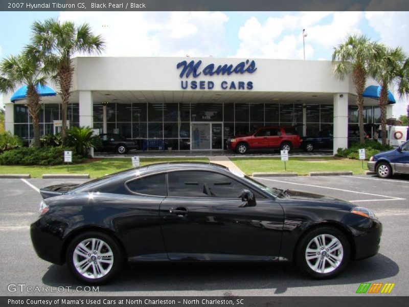 Black Pearl / Black 2007 Hyundai Tiburon GS