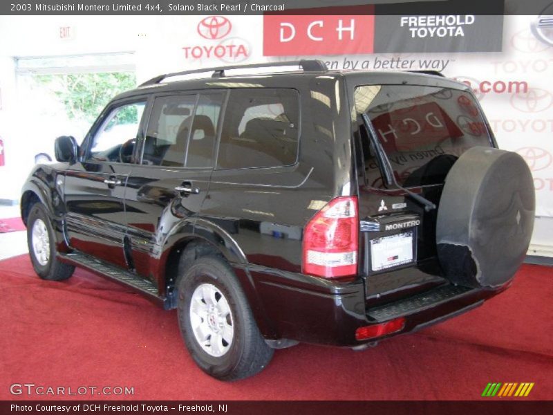 Solano Black Pearl / Charcoal 2003 Mitsubishi Montero Limited 4x4