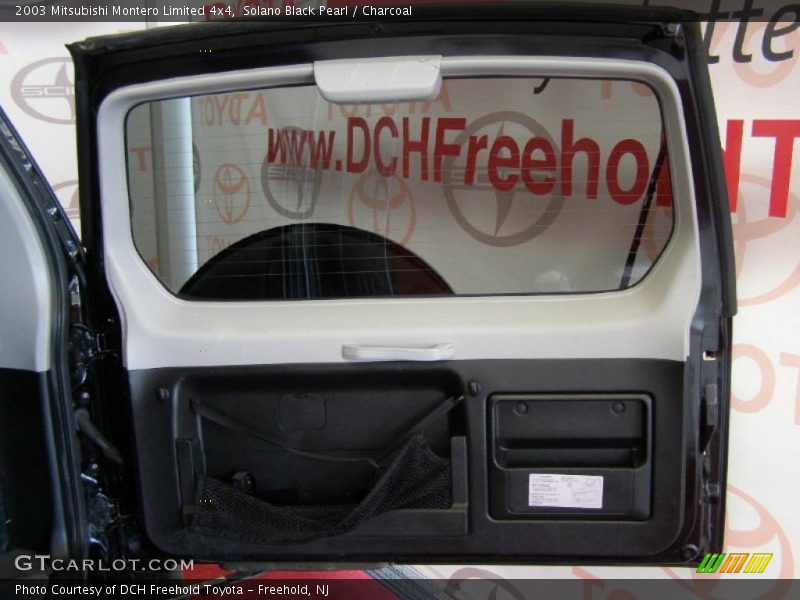 Solano Black Pearl / Charcoal 2003 Mitsubishi Montero Limited 4x4