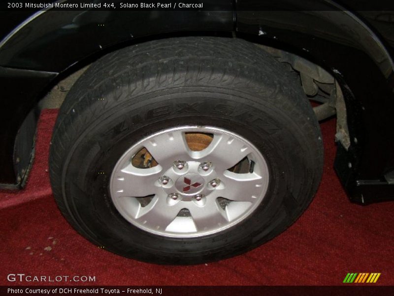 Solano Black Pearl / Charcoal 2003 Mitsubishi Montero Limited 4x4