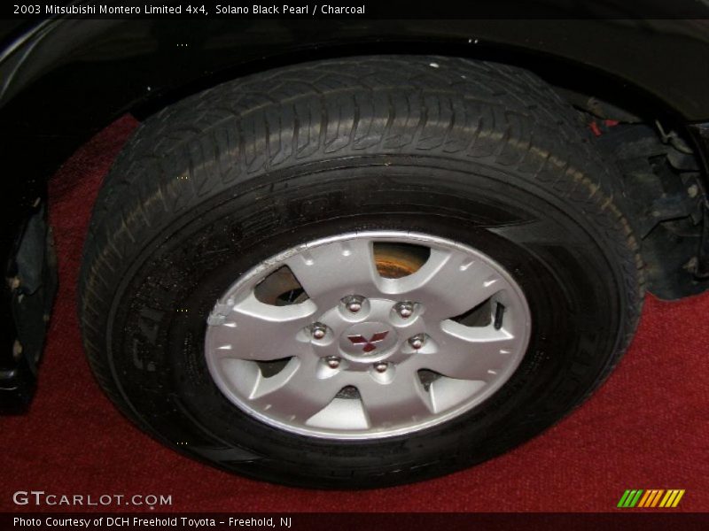 Solano Black Pearl / Charcoal 2003 Mitsubishi Montero Limited 4x4