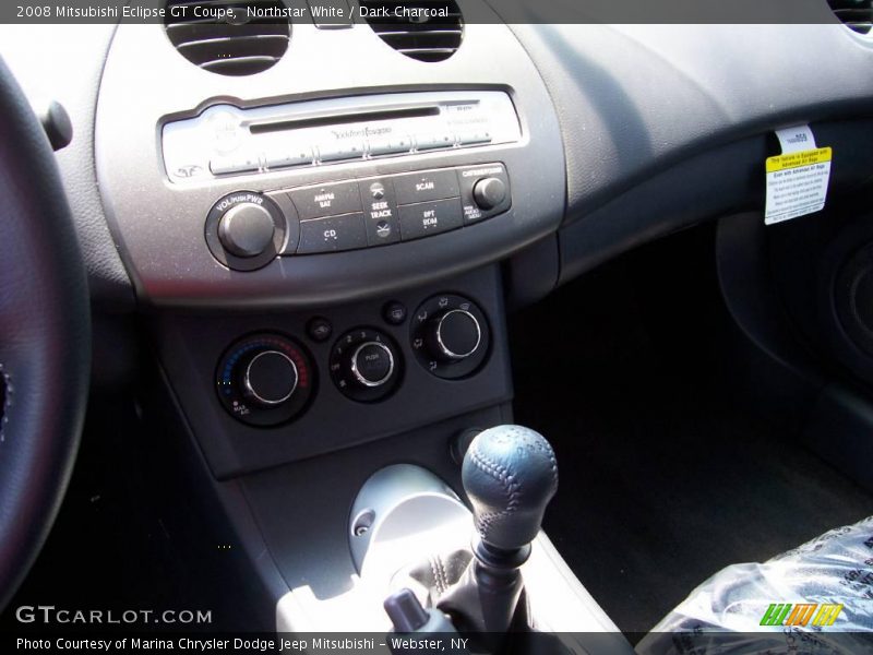 Northstar White / Dark Charcoal 2008 Mitsubishi Eclipse GT Coupe